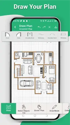 Draw Floor,3D Floor Plan Ideas android App screenshot 9