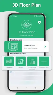 Draw Floor,3D Floor Plan Ideas android App screenshot 3